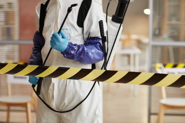 Professional Unattended Death Cleanup technician working in Spencerville, OH